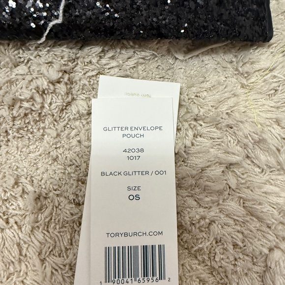 Tory Burch Sparkling Black Clutch